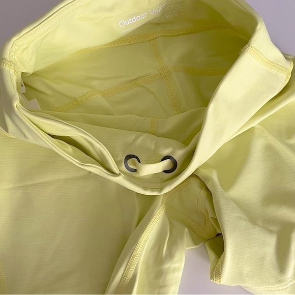 NWT Outdoor Voices Move Free 6” Bike Hike Workout Shorts Gecko Yellow Size Small - Picture 9 of 15